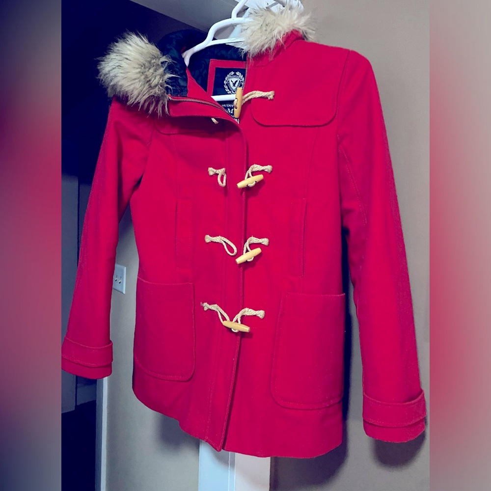 Womens wool blend pea coat by American Eagle Outfitters. Size Medium